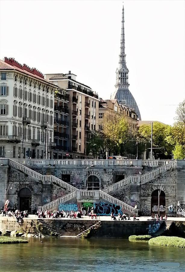 Ferienwohnung La Terrazzina, Silenzioso, Zona Piazza Gran Madre Turin Exterior foto